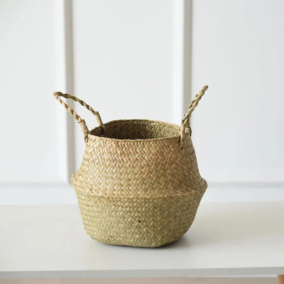 Woven Jute Basket for Plants