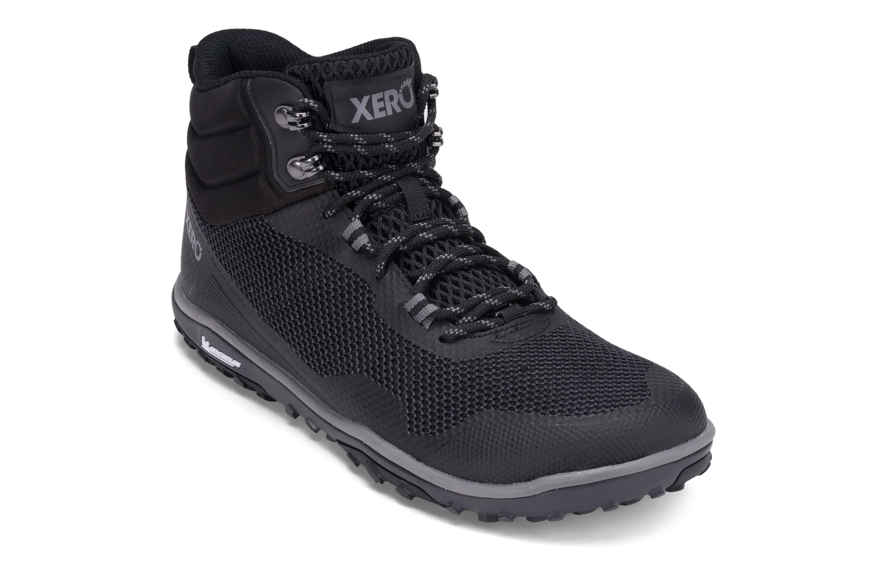 Xero Shoes Scrambler Mid Mens – Black